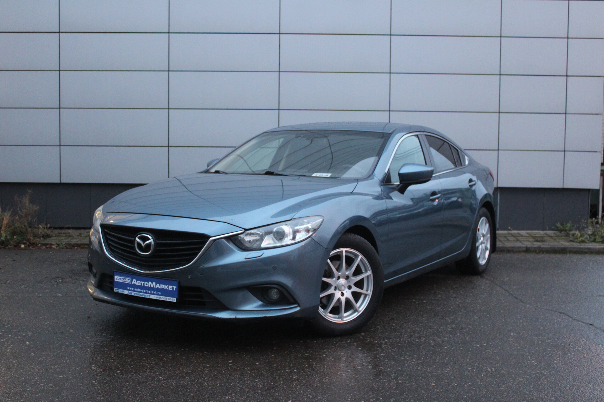 Синий Mazda 6 2.0 AT (150 л.с.) 2018