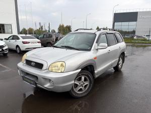 Серый Hyundai Santa Fe 2.7 AT (173 л.с.) 4WD 2002