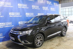 черный Mitsubishi Outlander 2.0 CVT (146 л.с.) 2018