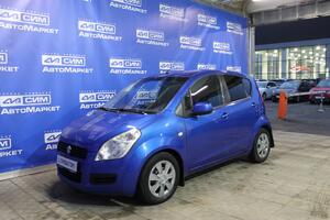 синий Suzuki Splash 1.2 AT (94 л.с.) 2011