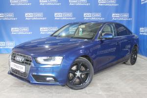 синий Audi A4 1.8 CVT (170 л.с.) 2015