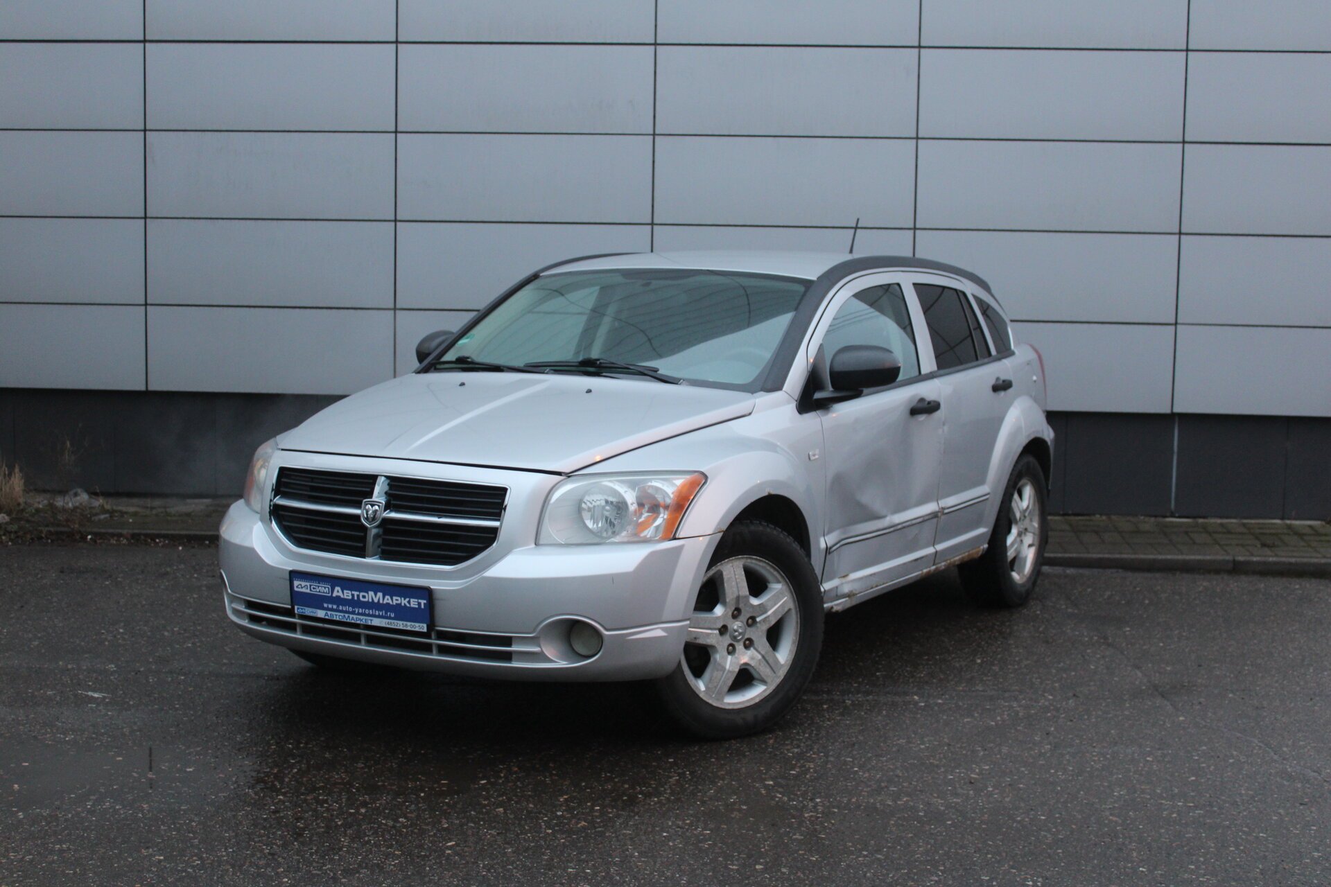 Серебряный Dodge Caliber 2.0d MT (140 л.с.) 2007