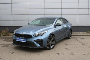 Синий Kia Cerato, IV 1.6 AT (128 л.с.) 2018