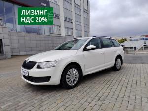 белый Skoda Octavia 1.2 MT (105 л.с.) 2013