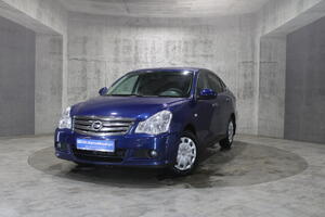 Синий Nissan Almera 1.6 MT (102 л.с.) 2014