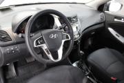 Черный Hyundai Solaris 1.6 AT (123 л.с.) 2014 фото 9
