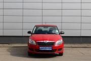 Красный Skoda Fabia 1.2 MT (70 л.с.) 2013 фото 1
