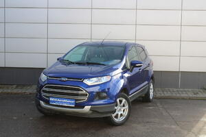 Синий Ford EcoSport 1.6 MT (122 л.с.) 2016