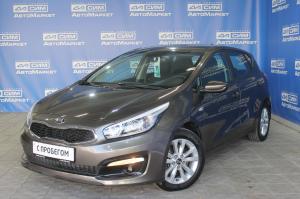 коричневый Kia Ceed, II Рестайлинг 1.6 AT (130 л.с.) 2018