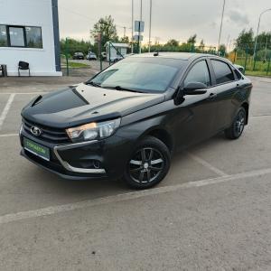 Черный Lada (ВАЗ) Vesta 1.6 MT (106 л.с.) 2018