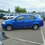 Синий Chevrolet Aveo 1.2 MT (72 л.с.) 2007 фото 7