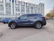 синий Hyundai Santa Fe 2.2d AT (197 л.с.) 4WD 2016 фото 1