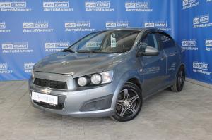 серый Chevrolet Aveo 1.6 MT (115 л.с.) 2013