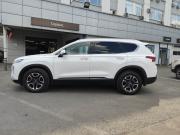 белый Hyundai Santa Fe 2.2d AT (200 л.с.) 4WD 2019 фото 1