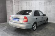 Бежевый Hyundai Accent ТагАЗ 1.5 AT (102 л.с.) 2008 фото 5