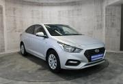 Серебряный Hyundai Solaris 1.6 AT (123 л.с.) 2019 фото 2