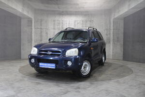 Синий Hyundai Santa Fe Classic 2.0d MT (112 л.с.) 2008