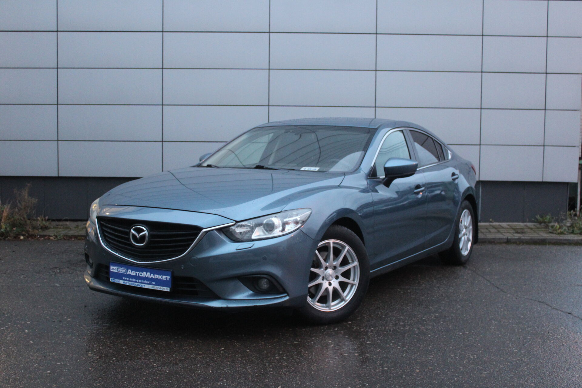 Синий Mazda 6 2.0 AT (150 л.с.) 2018