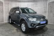 Серый Mitsubishi Pajero Sport 2.5d AT (178 л.с.) 4WD 2014 фото 2