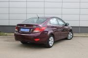 Фиолетовый Hyundai Solaris 1.6 AT (123 л.с.) 2012 фото 5
