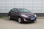Фиолетовый Hyundai Solaris 1.6 AT (123 л.с.) 2012 фото 2