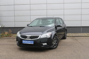 Черный Kia Ceed, I Рестайлинг 1.6 AT (122 л.с.) 2011