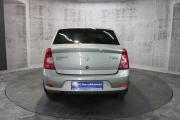 Бежевый Renault Logan 1.6 MT (84 л.с.) 2013 фото 6