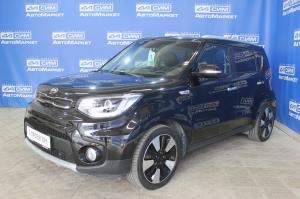черный Kia Soul, II Рестайлинг 2.0 AT (150 л.с.) 2019
