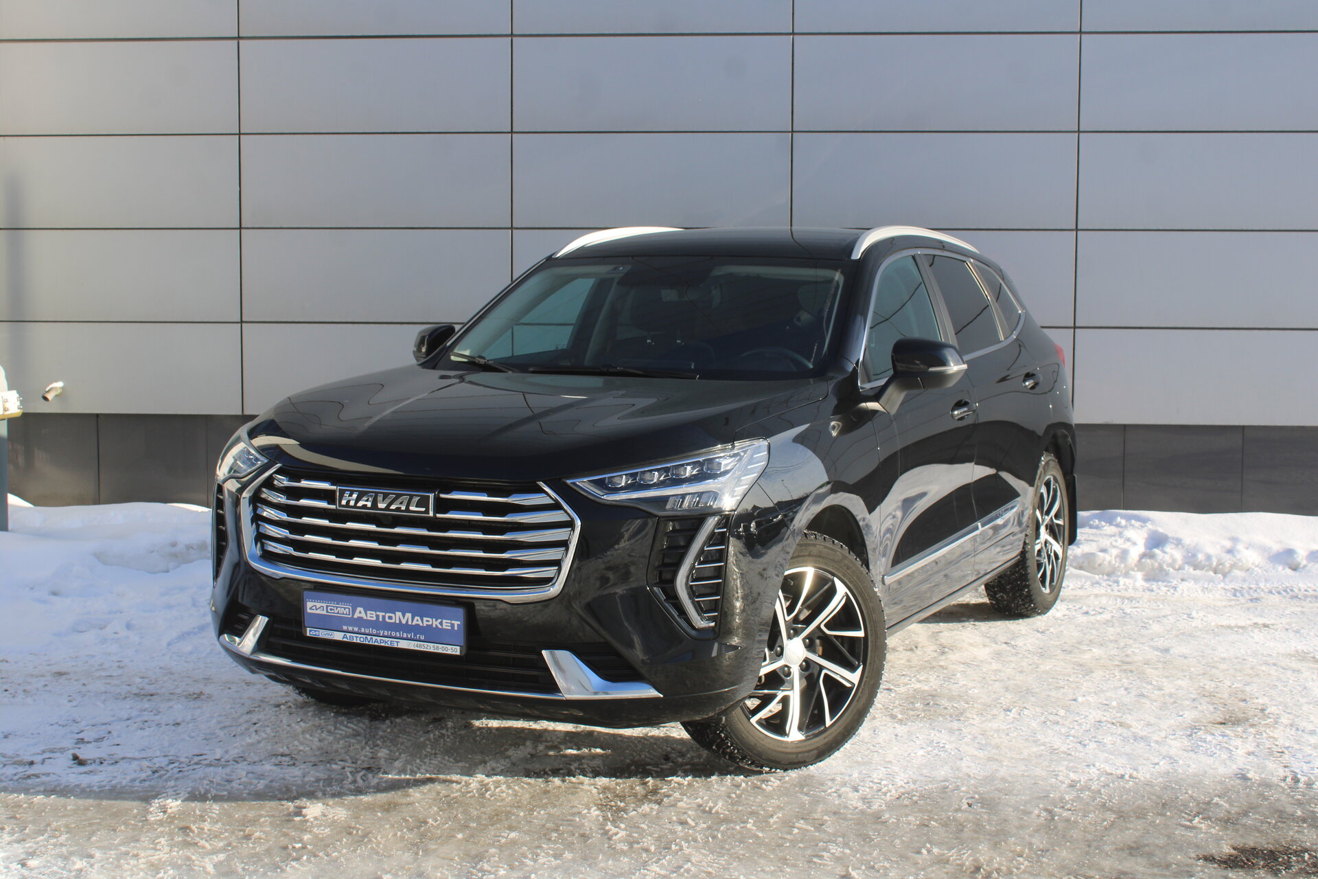 Черный Haval Jolion 1.5 AMT (143 л.с.) 2021