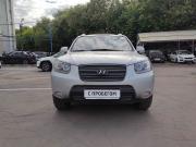 серебряный Hyundai Santa Fe 2.7 AT (189 л.с.) 4WD 2008 фото 3