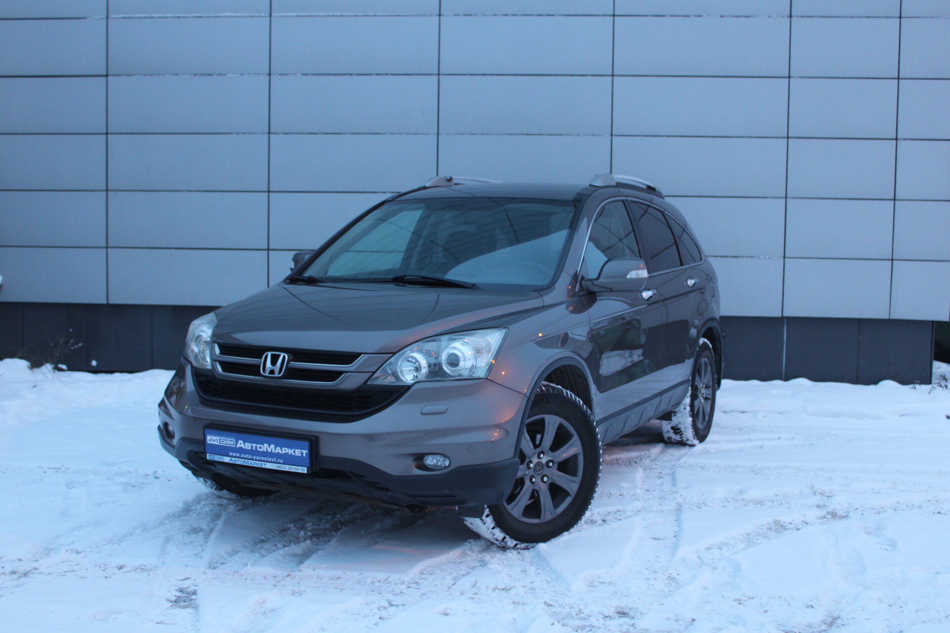 Бежевый Honda CR-V 2.4 AT (166 л.с.) 4WD 2011