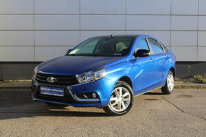 Синий Lada (ВАЗ) Vesta 1.6 MT (106 л.с.) 2021