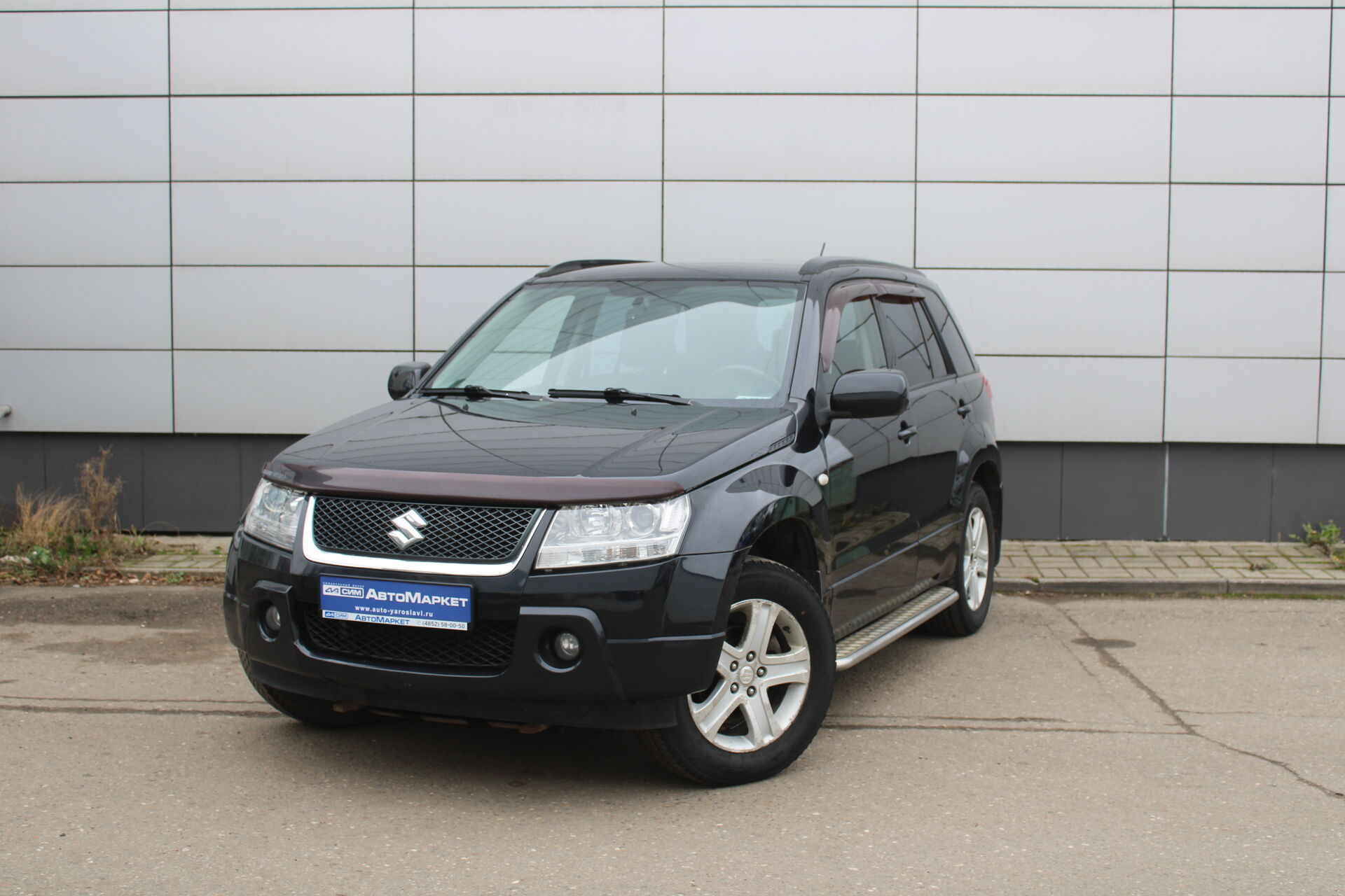 Черный Suzuki Grand Vitara 2.0 AT (140 л.с.) 4WD 2008
