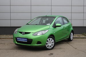 Зеленый Mazda 2 1.5 MT (103 л.с.) 2008