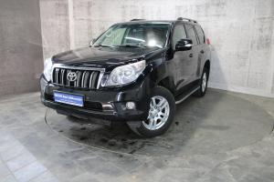 Черный Toyota Land Cruiser Prado 3.0d AT (173 л.с.) 4WD 2012