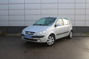 Серебряный Hyundai Getz 1.4 MT (97 л.с.) 2009