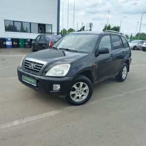 Черный Chery Tiggo (T11) 1.6 MT (126 л.с.) 2013