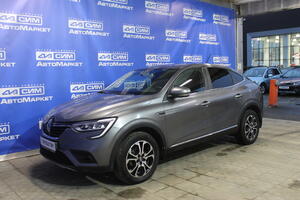 серый Renault Arkana 1.3 CVT (150 л.с.) 4WD 2019