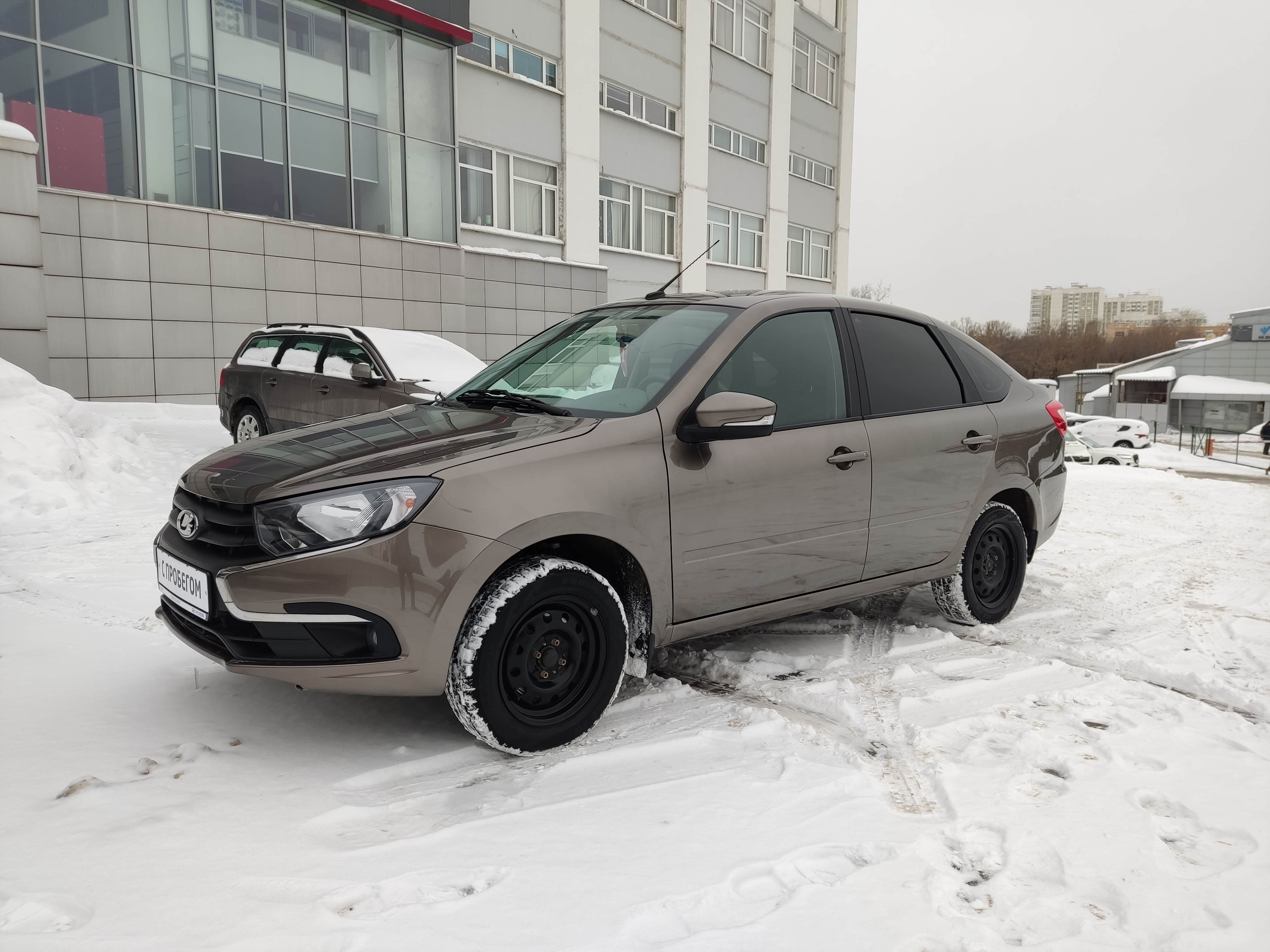 коричневый Lada (ВАЗ) Granta 1.6 MT (90 л.с.) 2024