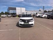 Белый Renault Logan 1.6 MT (82 л.с.) 2014 фото 8