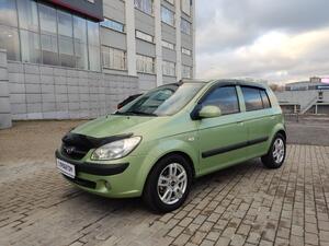 зеленый Hyundai Getz 1.4 AT (97 л.с.) 2008