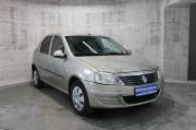 Бежевый Renault Logan 1.6 MT (84 л.с.) 2013 фото 2