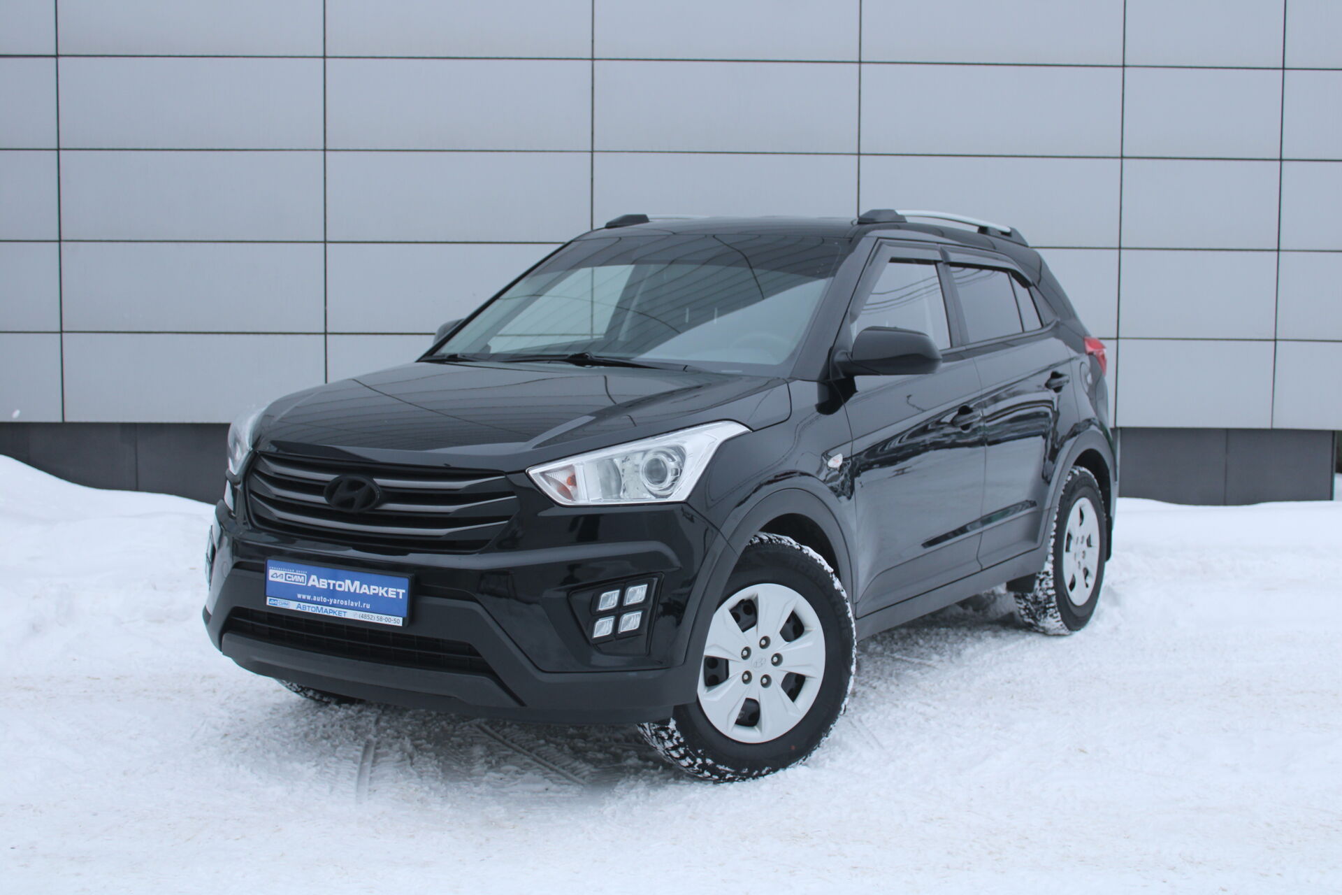 Черный Hyundai Creta 1.6 MT (123 л.с.) 2016