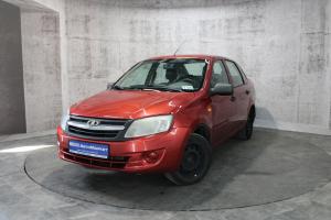 Красный Lada (ВАЗ) Granta 1.6 AT (98 л.с.) 2013