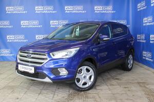 синий Ford Kuga 2.5 AT (150 л.с.) 2018