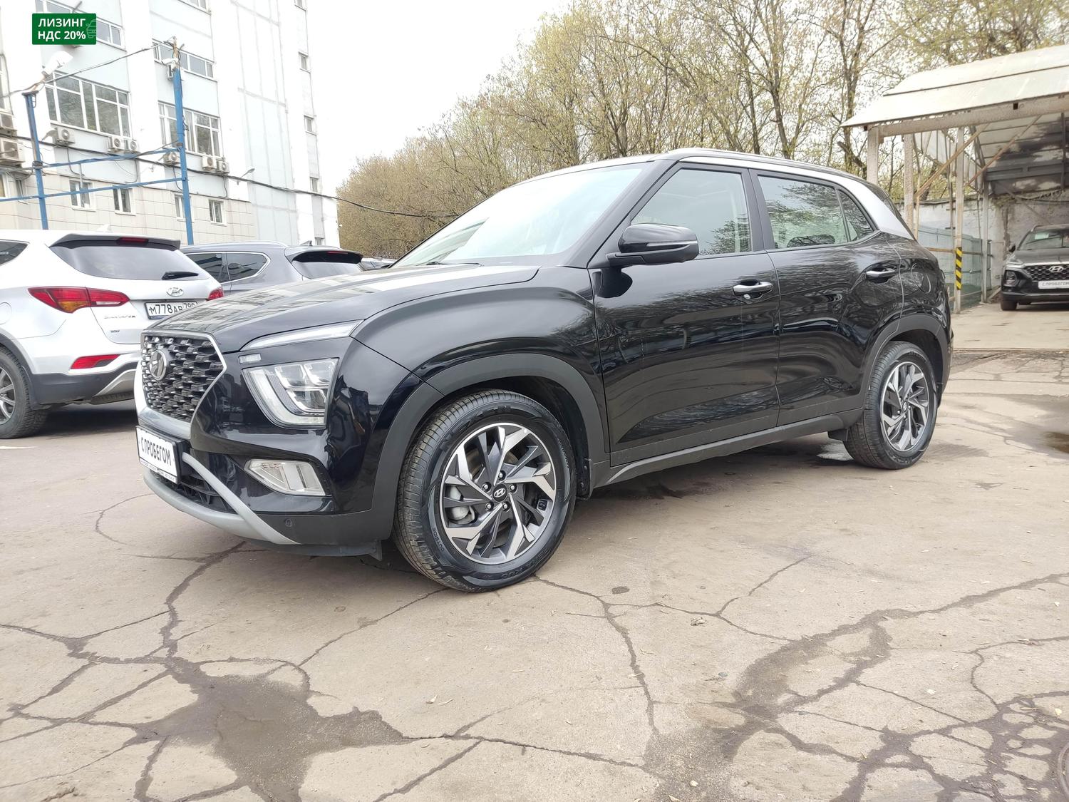 черный Hyundai Creta 2.0 AT (150 л.с.) 4WD 2022