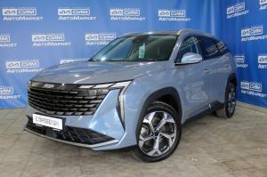 синий Geely Atlas 2.0 AT (200 л.с.) 4WD 2024