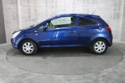 Синий Opel Corsa 1.2 MT (80 л.с.) 2008 фото 4