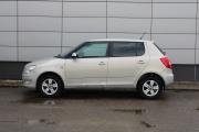Серебряный Skoda Fabia 1.2 MT (70 л.с.) 2012 фото 4