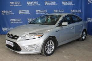 серебряный Ford Mondeo 2.0d AT (140 л.с.) 2010